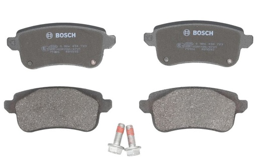[0 986 494 723] Колодки тормозные (задние) Renault Megane IV/Scenic IV/Grand Scenic IV/Espace/Talisman 16-