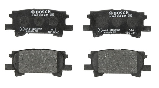 [0 986 494 224] Колодки тормозные (задние) Lexus RX 03-08
