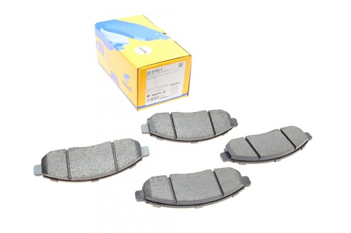 [22-0743-1] Колодки гальмівні (передні) Nissan Leaf (ZE0)/NV200 10-