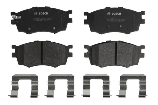 [0 986 494 617] Колодки тормозные (передние) Kia Rio II 05-/Hyundai i20 08-15/Accent 05-10 (с аксессуарами)