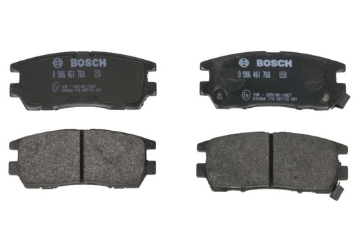 [0 986 461 768] Колодки тормозные (задние) Mitsubishi Pajero 90-01/L400 94-05