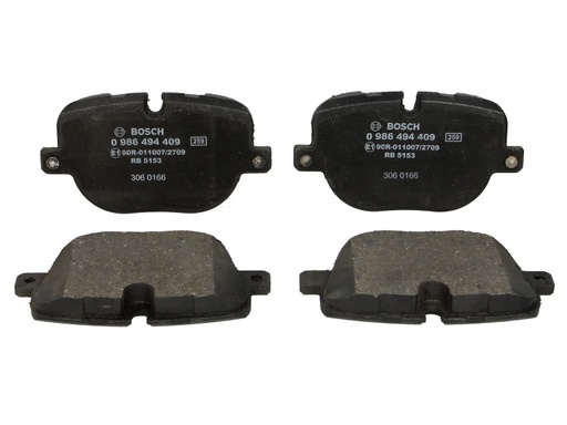 [0 986 494 409] Колодки тормозные (задние) Land Rover Range Rover III/IV/Sport I/II 09-
