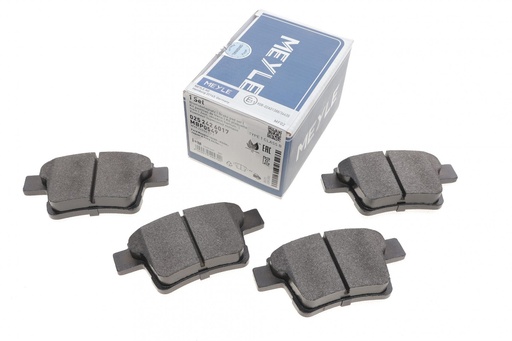 [025 242 6017] Комплект тормозных колодок задний FORD MONDEO III; FORD USA FREESTYLE; JAGUAR X-TYPE I 1.8-3.0 10.00-12.09