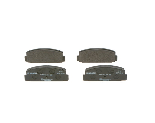 [0 986 424 295] Колодки тормозные (задние) Mazda RX-7/626 02-