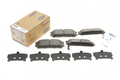 [181799] Колодки гальмівні (задні) Opel Antara A/Chevrolet Captiva 06-