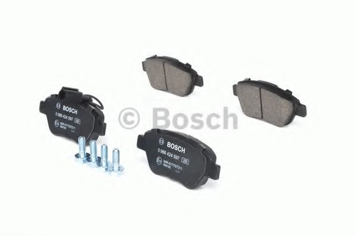 [0 986 424 597] Колодки гальмівні (передні) Citroen Nemo 10-/Peugeot Bipper/Fiat 500/500C 08-/Punto 12- (+датчики)