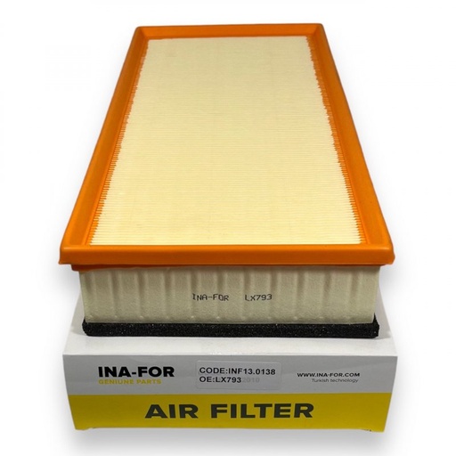 [INF13.0138] Фільтр повітряний Audi Q7 2006-, Volkswagen Toureg I,II, Porshe Cayenne 2007--