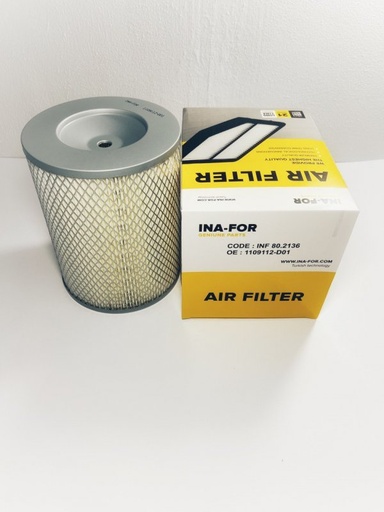 [INF80.2136] Фильтр воздушный INA-FOR Грейт Вол Сейф (Сафе)