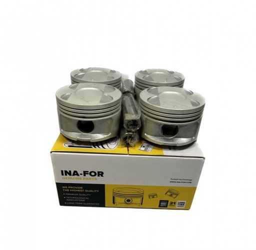 [INF80.1144] Поршень с пальцем 0.25 (комплект 4 шт) INA-FOR Geely GC6