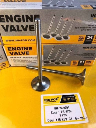 [INF20.0394] Клапан впускной Opel X16 XEV 31-6-103.1