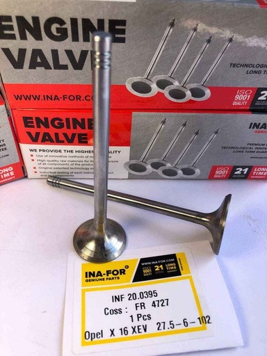 [INF20.0395] Клапан выпускной Opel X 16 XEV  27.5-6-102.2