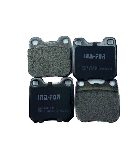 [INF11.0333] Колодки тормозные задние Opel Astra A 91-98, Omega A 86-94, Vectra A 88-95