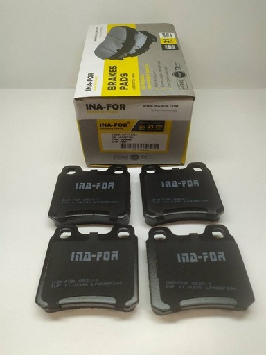 [INF11.0334] Гальмівні колодки задні Opel Omega B 94--, Vectra B 94--