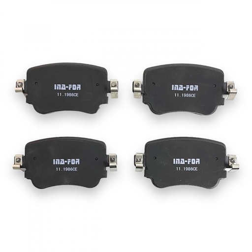 [INF11.1986] Колодки тормозные задние Volkseagen Caddy 4 Skoda Octavia 1.8 2.0 2012-,Seat Leon 2012-