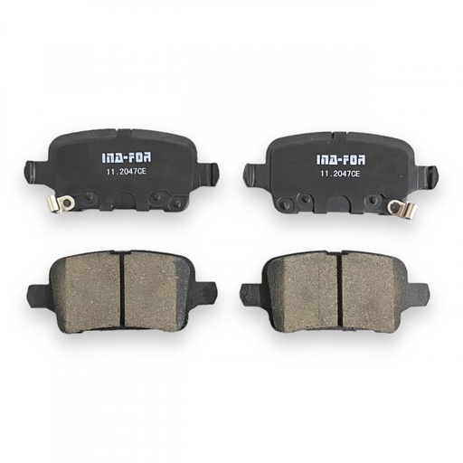 [INF11.2047] Колодки тормозные задние OPEL Astra K 2015---