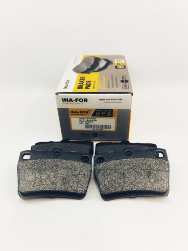 [INF80.2520] Колодки тормозные задние Чери Тигго 3 (T11FL3)