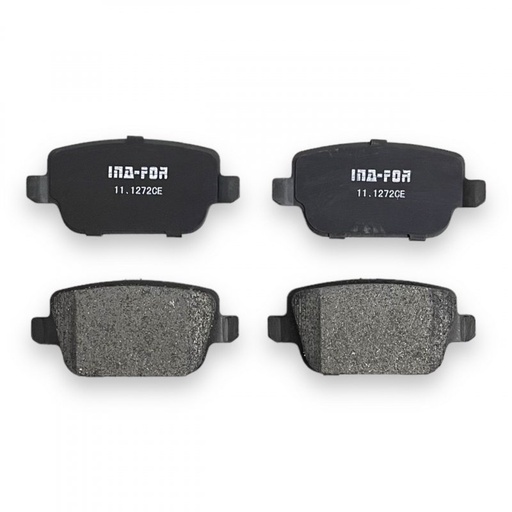 [INF11.1272] Колодки тормозные задние  FORD GALAXY 1.6-2.3 06-,KUGA 2.0 2.5 08-,MONDEO IV 07-,S-MAX 06-,VOLVO S8