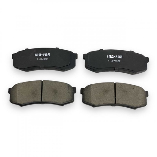 [INF11.0749] Колодки тормозные задние TOYOTA LAND CRUISER 03-. LAND CRUISER PRADO 03-. MITSUBISHI PAJERO 05-