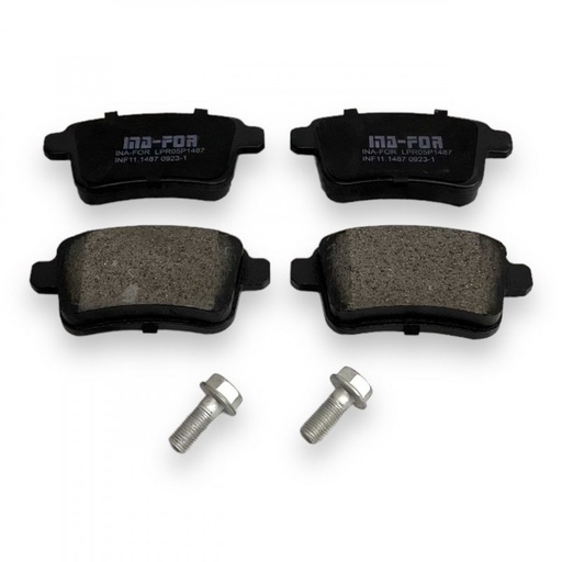 [INF11.1487] Колодки тормозные задние Renault Kangoo II 1.6,1.5DCI 2008--