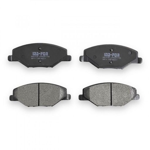 [INF11.1795] Колодки гальмівні передні Skoda Rapid 1.6, 1.6 TDI Fabia 1.2 Volkswagen Polo 2010--