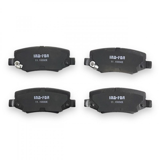 [INF11.1555] Колодки тормозные задние DODGE NITRO 2.8-4.0 07-,JEEP WRANGLER II-III 2.8 3.8 06-