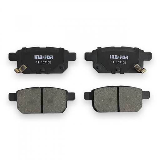 [INF11.1571] Колодки тормозные задние SUZUKI SWIFT IV 1.2, 1.3 DDIS, 1.6 10/10-