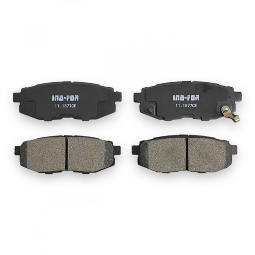 [INF11.1577] Колодки тормозные задние SUBARU TRIBECA 3.6I WXE EZ36D 3630CC 24V DOHC 4 X 4 5 AT -07