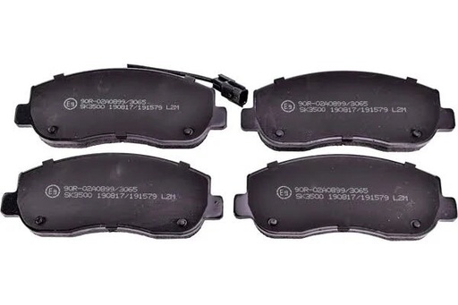 [05P1579] Тормозные колодки передние NISSAN NV400; OPEL MOVANO B; RENAULT MASTER III 2.3D/Electric 02.10-