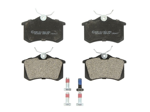 [05P634] Колодки дискові гальмові AUDI, CITROEN, FORD, PEUGEOT, RENAULT, SEAT, SKODA, VW задні