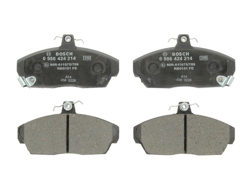 [0 986 424 214] Колодка гальм. диск. HONDA CIVIC передн. (вир-во Bosch)