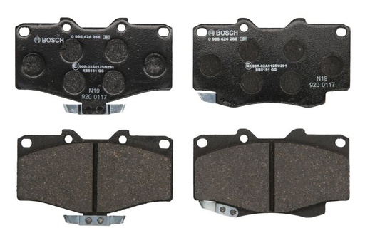 [0 986 424 268] Колодка тормоз. диск. TOYOTA HILUX передн. (вир-во Bosch)