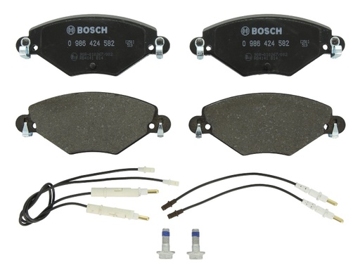 [0 986 424 582] Колодка тормоз. CITROEN C5 передн. (произв-во Bosch)