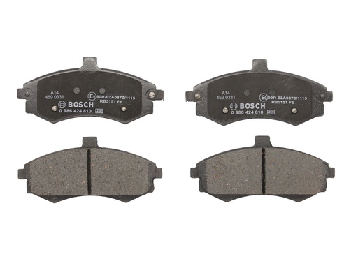 [0 986 424 810] Колодка тормоз. диск. HYUNDAI ELANTRA, MATRIX передн. (производство Bosch)