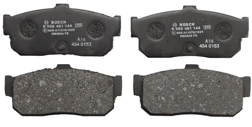 [0 986 461 144] Колодка гальм. диск. NISSAN PRIMERA задн. (вир-во Bosch)