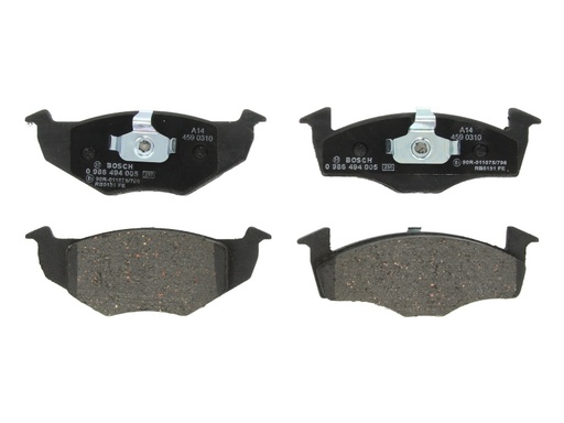 [0 986 494 005] Колодка тормоз. диск. SEAT IBIZA IV (6L1), SKODA FABIA (6Y2) передн. (пр-во Bosch)