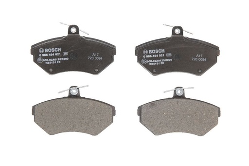 [0 986 494 021] Колодка гальм. диск. AUDI/VW PASSAT/A4 передн. (вир-во Bosch)