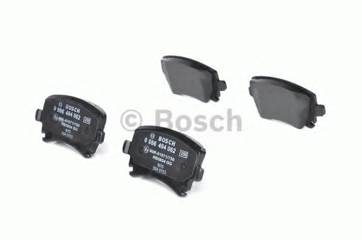 [0 986 494 062] Колодка тормоз. диск. AUDI A4, SEAT, SKODA, VW задн. (производство Bosch)