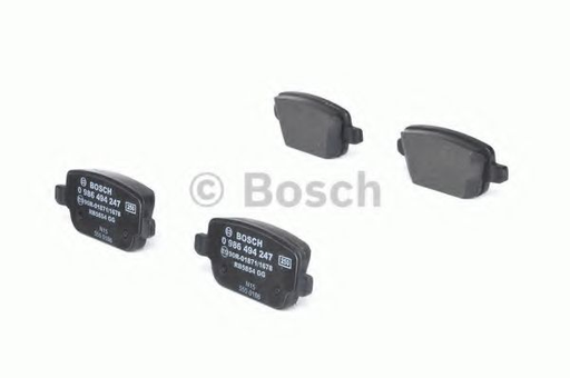 [0 986 494 247] Колодка тормоз. диск. FORD KUGA задн. (произв-во Bosch)
