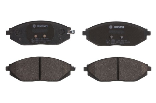 [0 986 494 684] Колодка гальм. диск. Ravon R2 передн. (вир-во Bosch)