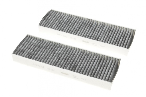 [M110645K] Фільтр салону CITROEN BERLINGO II, PEUGEOT PARTNER II 08- вугільний (2шт.) (вир-во DENCKERMANN)