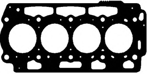 [100.430] Прокладка головки цилиндров FORD/PSA 1.4HDI 4! 1.40mm DV4TD (производство Elring)