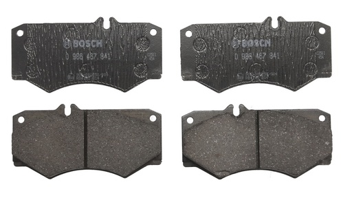 [0 986 467 841] Колодки тормозные передние MERCEDES G (W460), G (W461), G (W463), T1 (601), T1 (601, 611), T1 (602), T1 (B601), T1 (B602), T1/TN, T2/LN1; VW LT 40-55 I; ZASTAVA YUGO TEMPO 1.1-6.0 04.77-