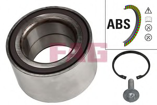 [713 6679 90] Підшипник маточини MERCEDES C-CLASS(W204), E-CLASS(W212) 07 - передн. міст (Вир-во FAG)