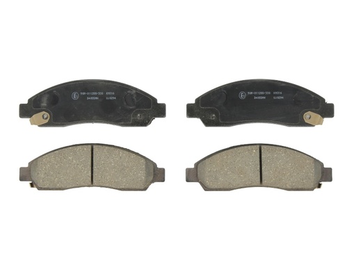 [109814] Комплект гальмівних колодок передн , ISUZU D-MAX I 2.5D/3.0D 05.02-10.12