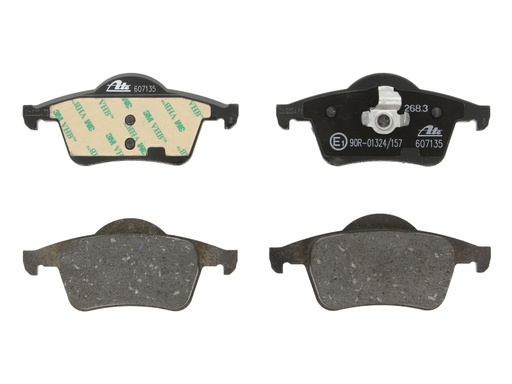 [13.0460-7135.2] Тормозные колодки задние VOLVO S60 (00-) (23075 16.5)