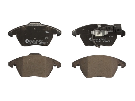 [13.0470-7184.2] Тормозные колодки передние AUDI A3, SEAT, SKODA, VW GOLF  (CERAMIC)