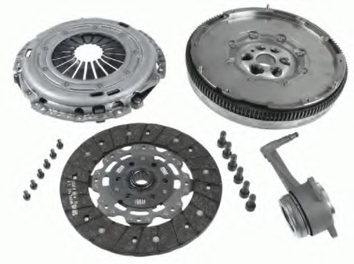 [2290 601 009] Сцепление+маховик AUDI A3, SEAT ALTEA XL, SKODA SUPERB II, VW PASSAT 1.6 16V-2.0TDI 03- (Производство SACHS)
