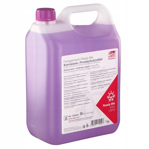[172010] Антифриз фіолетовий G12+ 5L (-35°C) Ready Mix