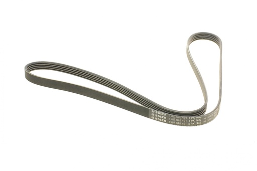 [1 987 948 491] Ремень поликлиновой 5PK1432 VW Passat B5/Audi A4/A6 1.9TDI 98-05/Skoda Superb 1.9/2.0TDI 01-08