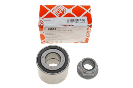 [19897] Підшипник маточини (задньої) Renault Kangoo (25x55x43)